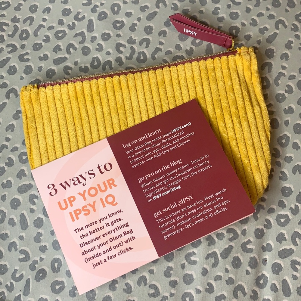 Ipsy Makeup Bag